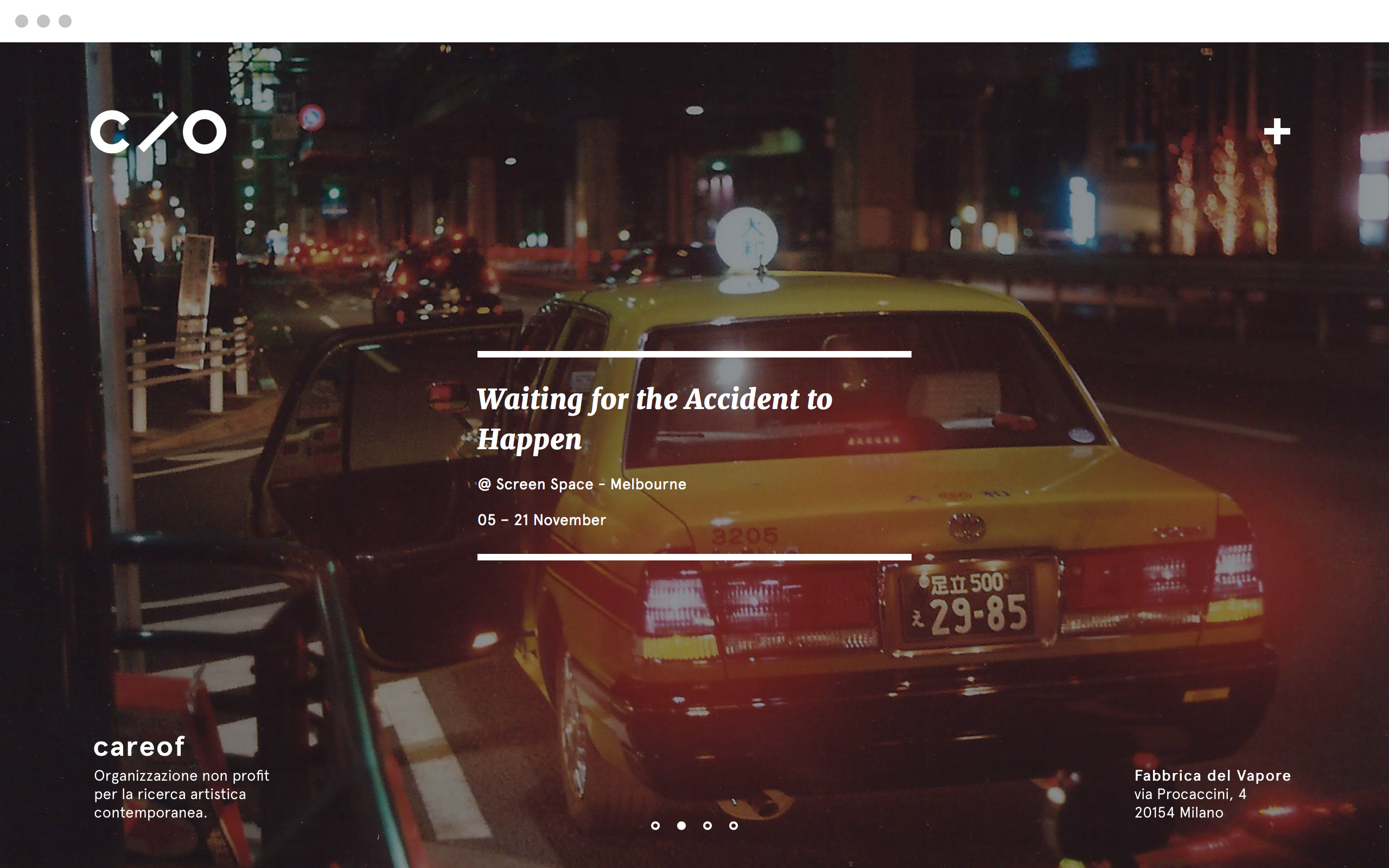 Careof homepage